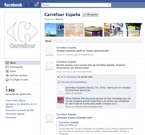 muro carrefour facebook